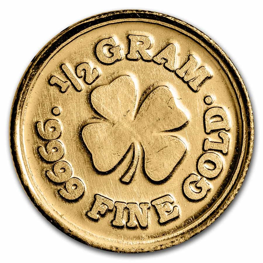 1/2 gram Gold Round