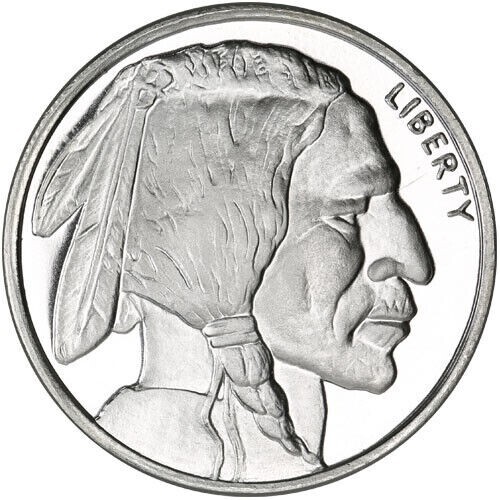 1/2 oz Buffalo Silver Round 