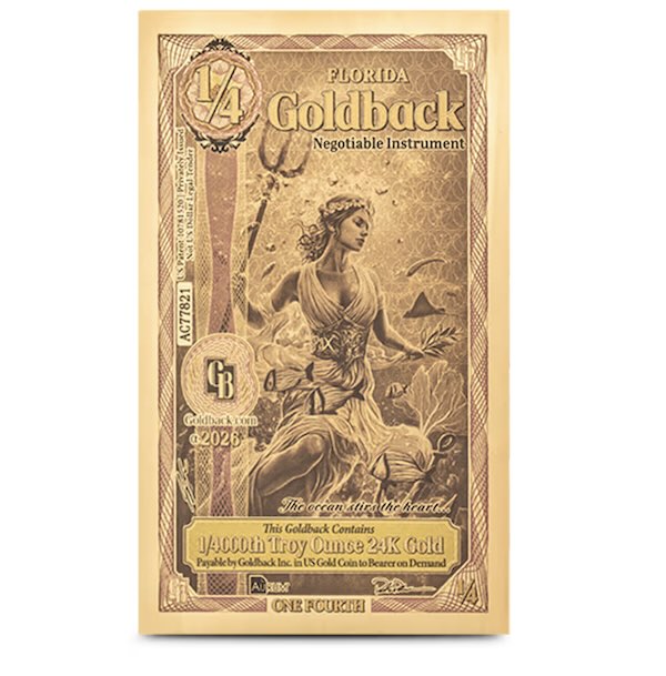 1/4 Florida Goldback (Alpha)