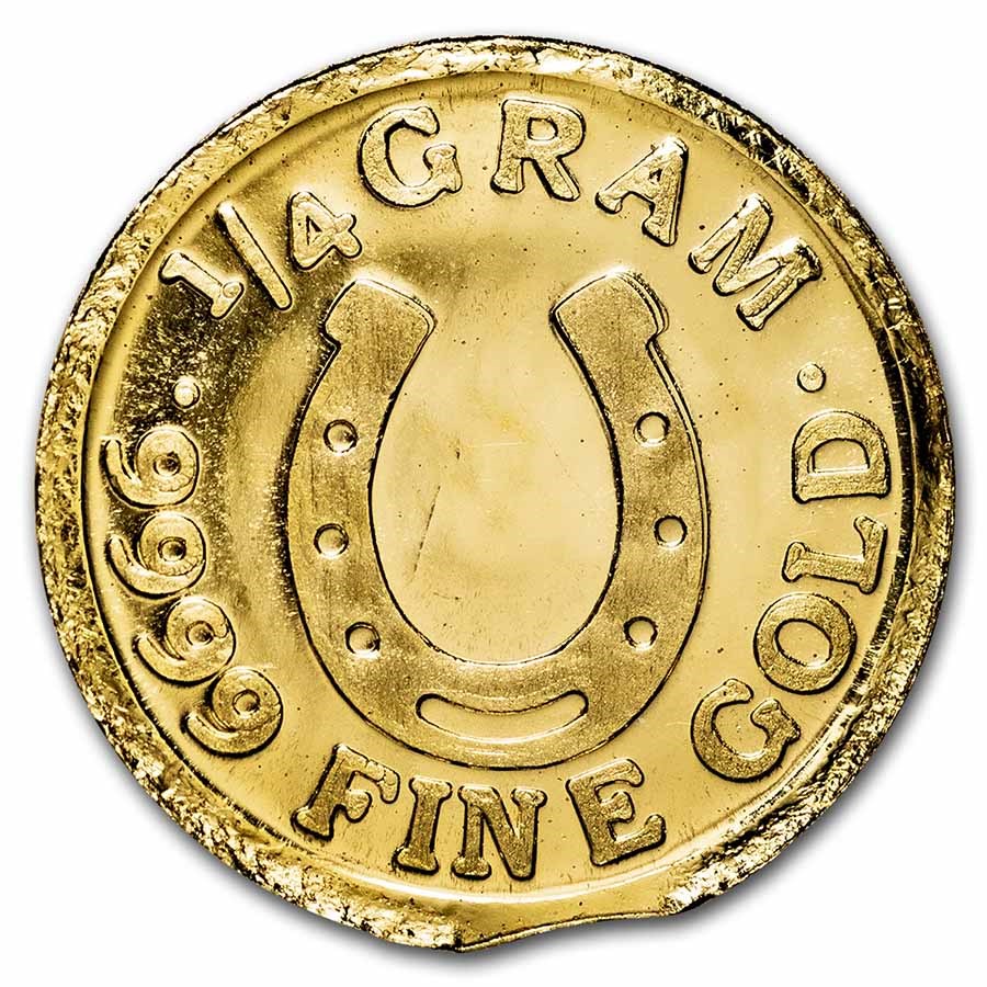 1/4 gram Gold Round