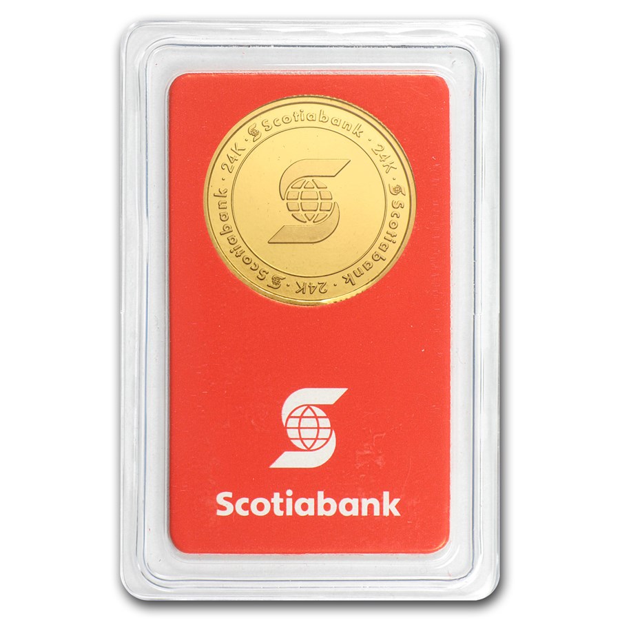 1/4 oz Gold Round - Scotiabank