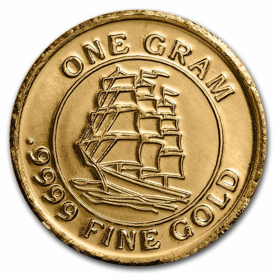 1 gram Gold Round