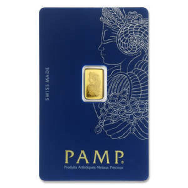 PAMP Suisse Lady Fortuna 1 gram Gold Bar