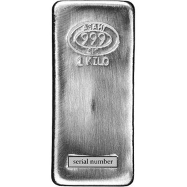 Asahi 1 Kilo Silver Bar
