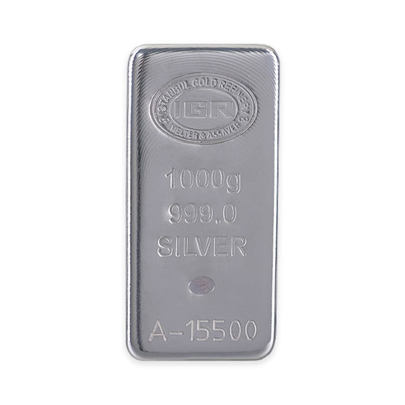 1 Kilo Silver Bar – Istanbul Gold Refinery (IGR)