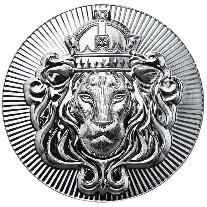 1 oz Scottsdale Mint Lion Stacker Silver Round (BU)