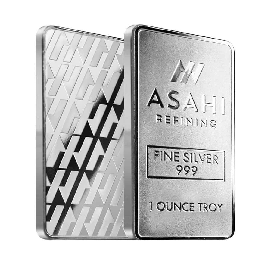 1 oz Asahi Silver Bar