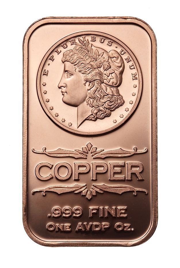 1 oz Copper Bar - Secondary Market