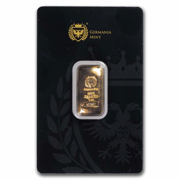 1 oz Gold Bar - Germania Mint