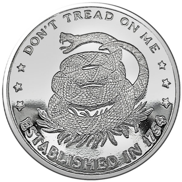 1 oz Silver Gadsden Eternal Vigilance