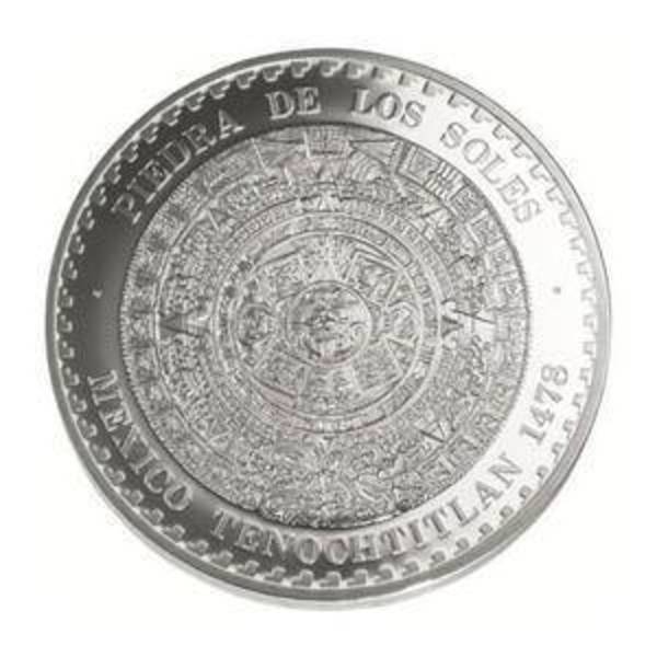 GSM Aztec Calendar 1 oz Round