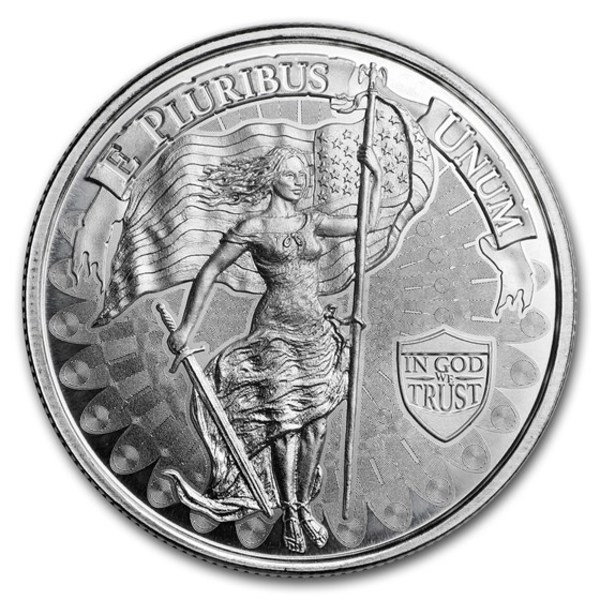 1 oz Silver Round Unity & Liberty