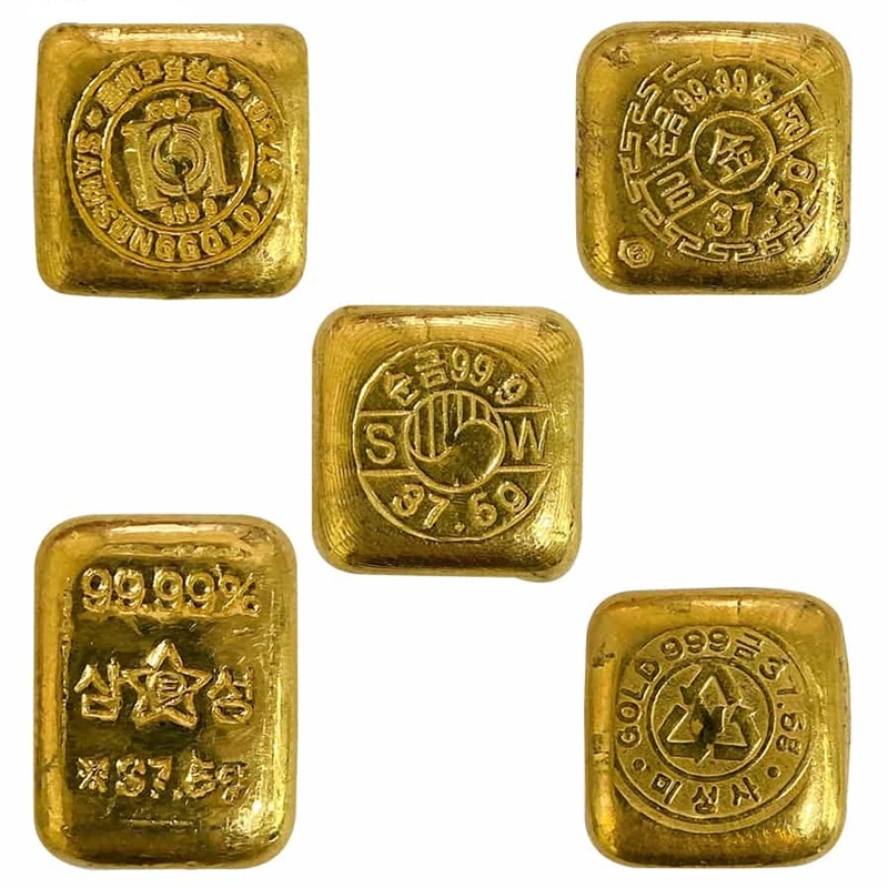 1 Tael Gold Biscuit Bar 1.2057 oz .999+ Fine