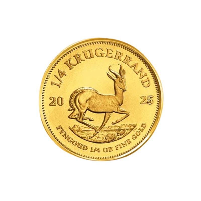 1/4 oz 2025 Krugerrand Gold Coin | Rand Refinery