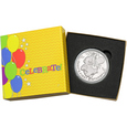 1 oz First Birthday with Blocks Silver Round