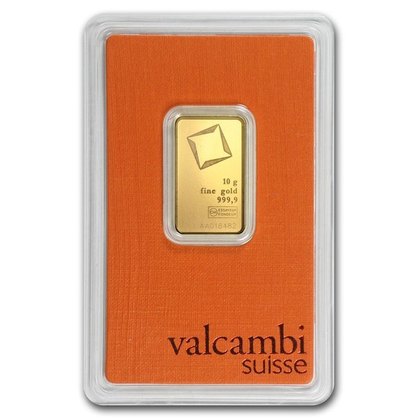 Valcambi 10 Gram Gold Bar