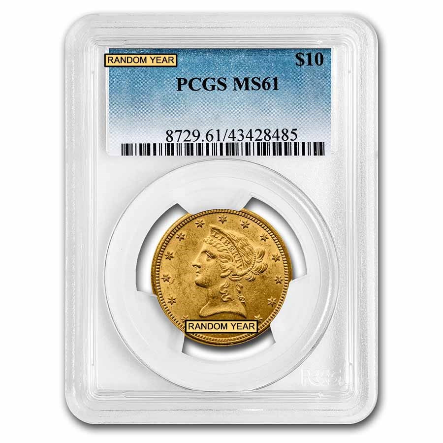 $10 Liberty Gold Eagle Coin (NGC or PCGS)