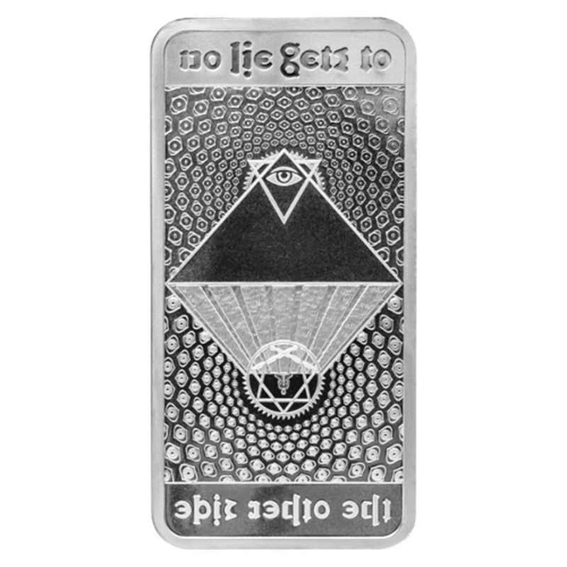 10 oz Silver Bar - No Lie Silver Shield