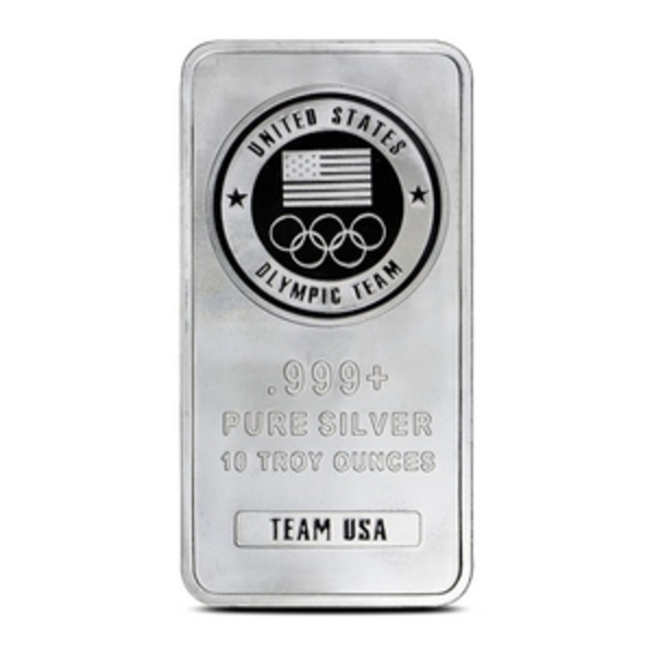 10 oz U.S. Olympic Team Silver Bar