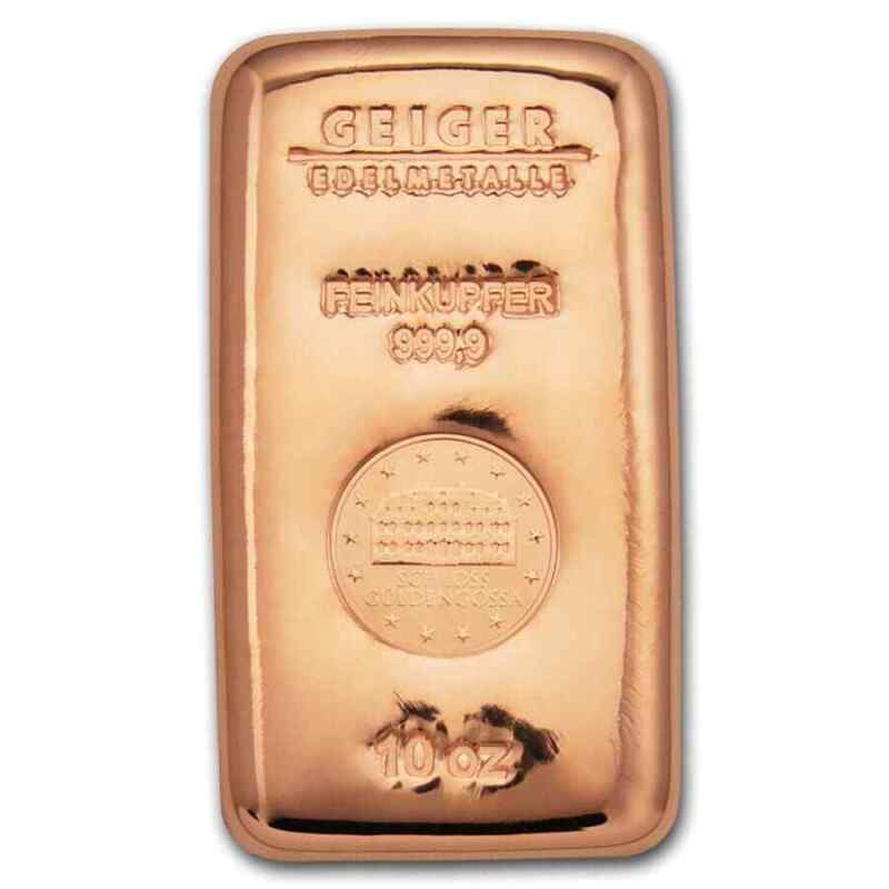 10 Oz Copper Bar