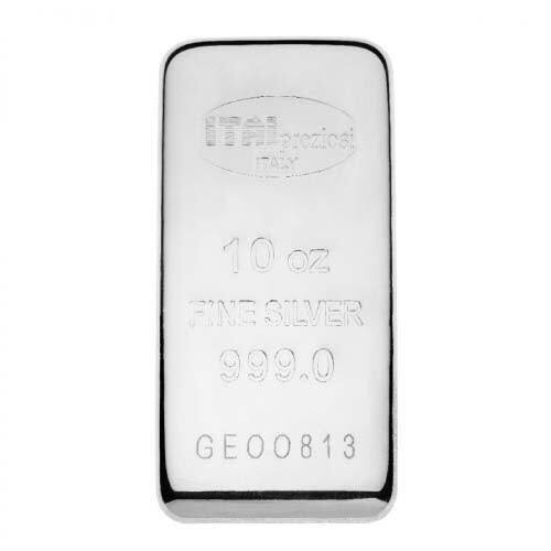 10 oz Silver Bar Italpreziosi