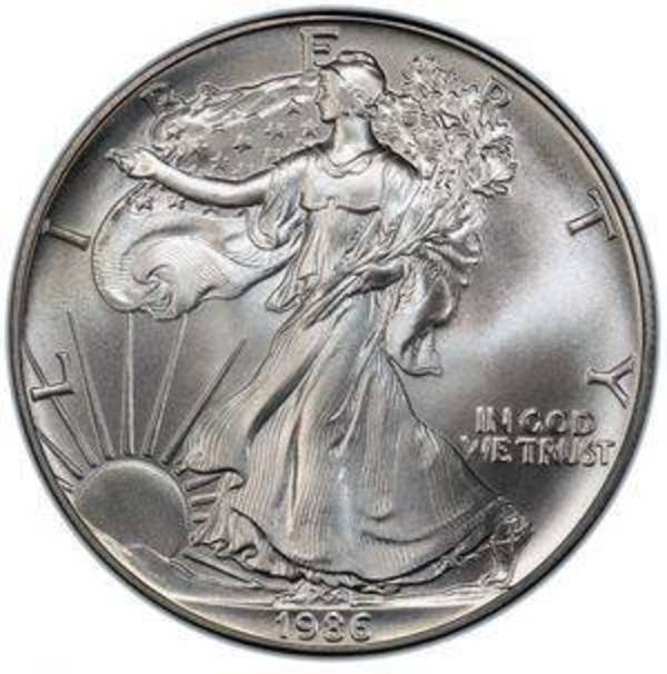 1986 American Silver Eagle Coin