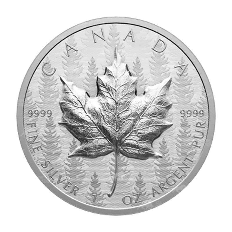 2024 1 oz Ultra High Relief Maple Leaf Silver Coin | Royal Canadian Mint
