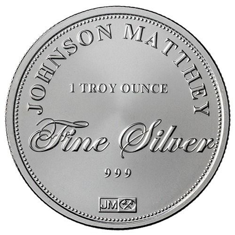 1 oz Johnson Matthey Silver Round