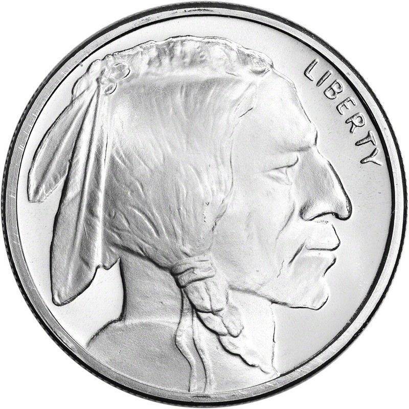 1 oz Silver Buffalo Round – Golden State Mint