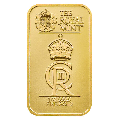 1 oz Gold Bar Royal Celebration 
