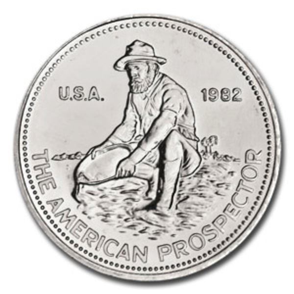 Engelhard Prospector 1 oz Silver Round