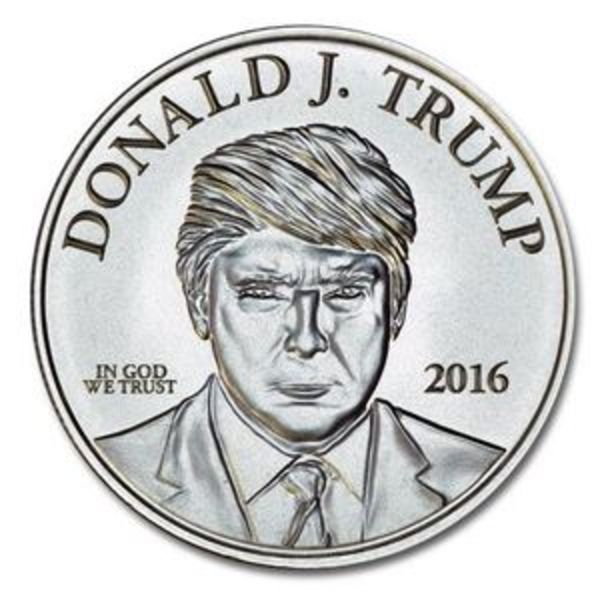 Donald Trump - 2016 Campaign 1 oz Silver Round
