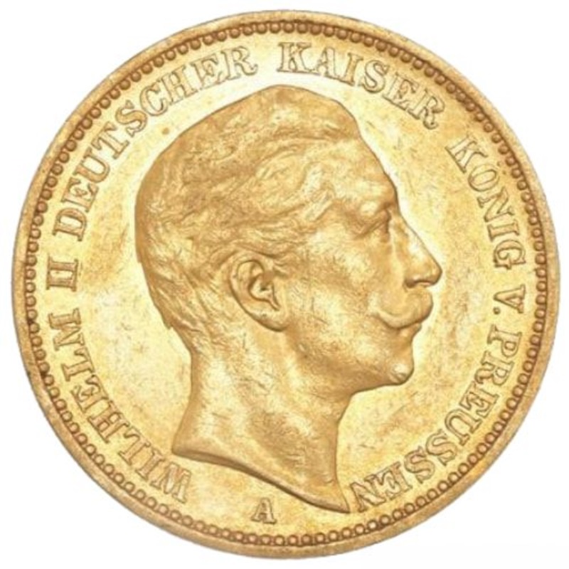 Danish 20 Kroner Gold Coin - Random Year