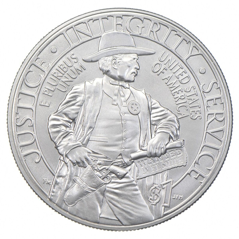 2015-P U.S. Marshals Commemorative Proof Silver Dollar