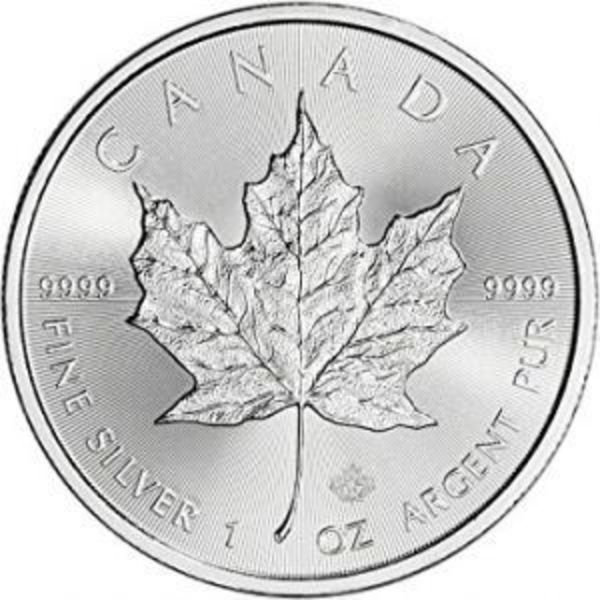 Canada 1 oz Maple Leaf Silver Coin (Random Year)