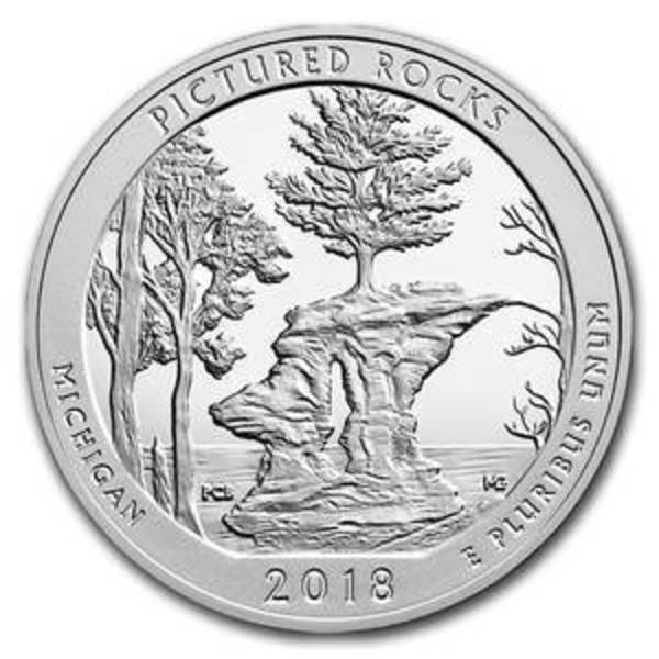 2018 5 oz Silver ATB Pictured Rocks National Lakeshore, MI