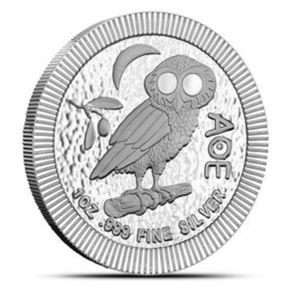 2020 Niue Athena Owl Stackable 1 oz Silver Coin