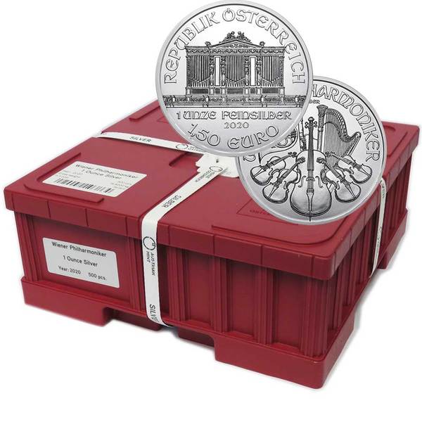 Austria Philharmonic 1 oz Silver Monster Box