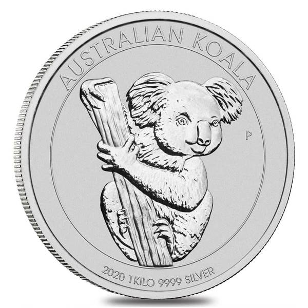 1 kilo Koala Silver Coin - Random Year
