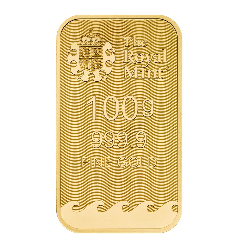 Britannia 100 gram Gold Bar