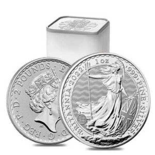 1 oz Britannia Silver Coin (Roll of 25 coins)