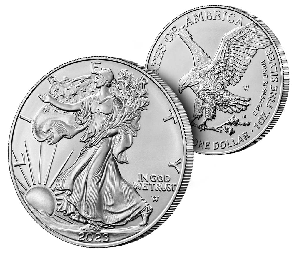 2023-W Burnished American 1 oz Silver Eagle Coin