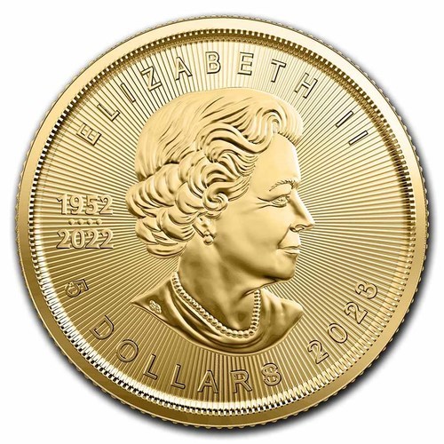 2023 1/10 oz Canadian Gold Maple Leaf