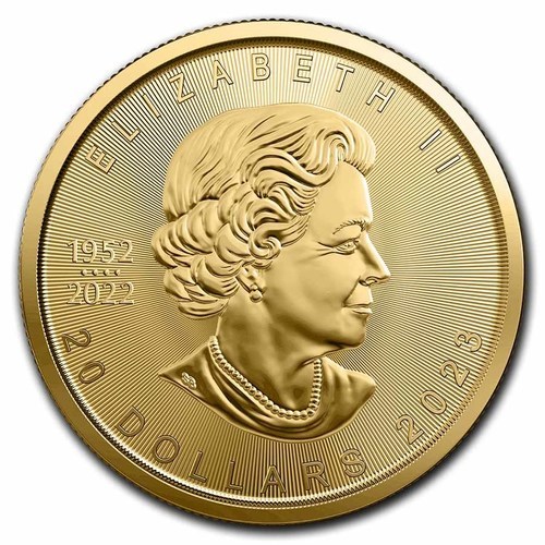 2023 1/2 oz Canadian Gold Maple Leaf