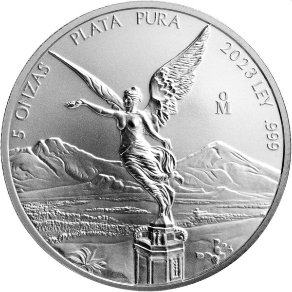 2023 5 oz Mexican Libertad Silver Coin