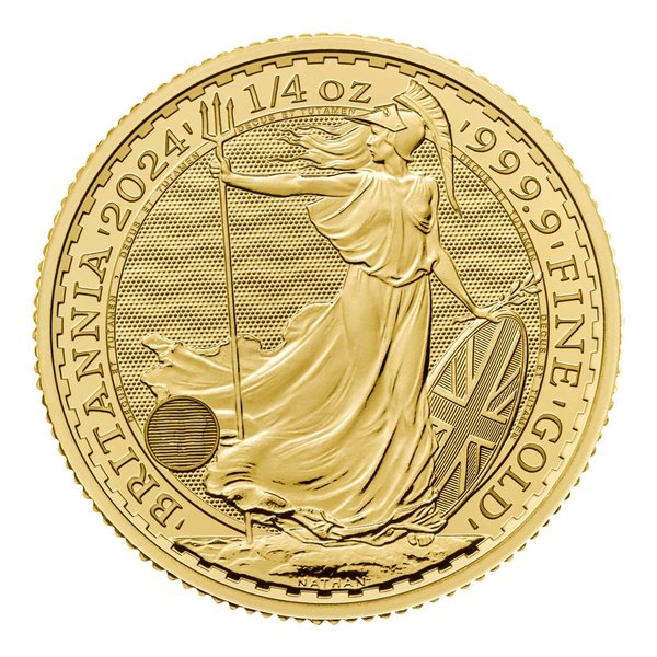 2024 Britannia 1/4 oz Gold Coin