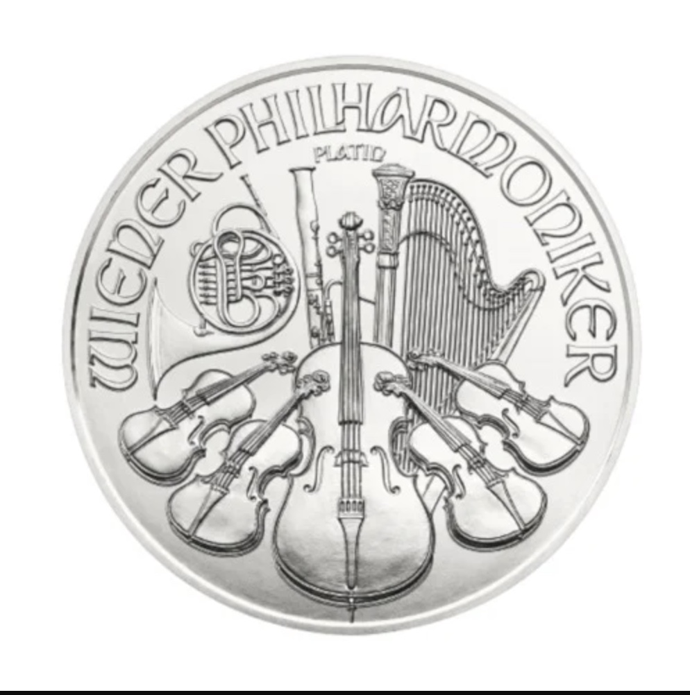 2024 Philharmonic 1 oz Platinum Coin