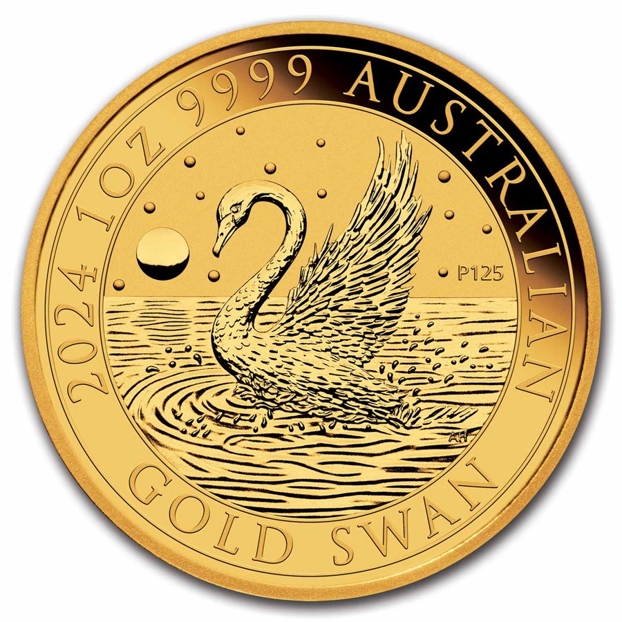 2024 1 oz Australian Swan Gold Coin