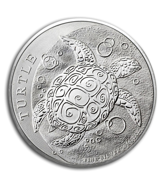 2024 2 oz Niue Hawksbill Turtle Silver Coin