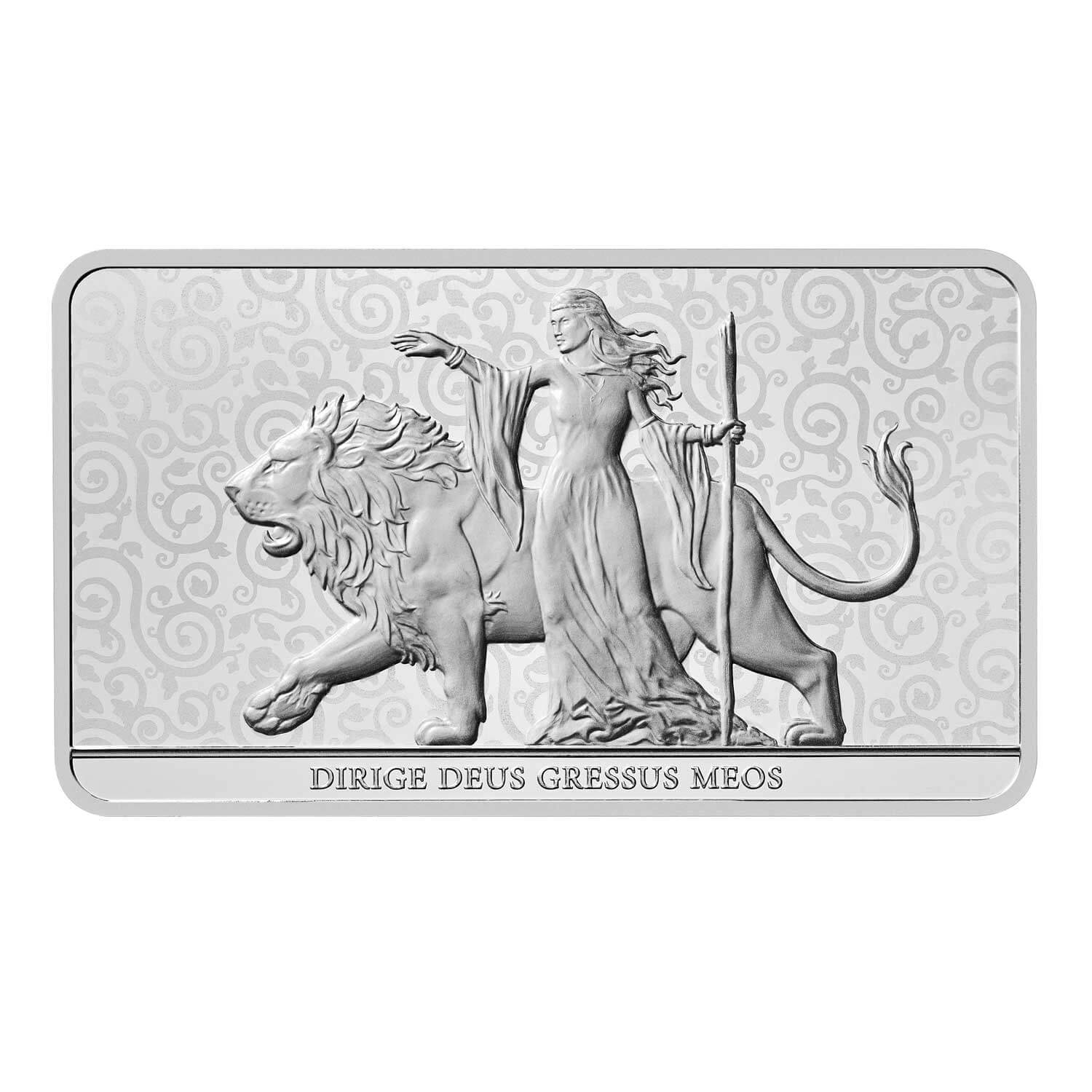 10 oz Una And The Lion Silver Bar